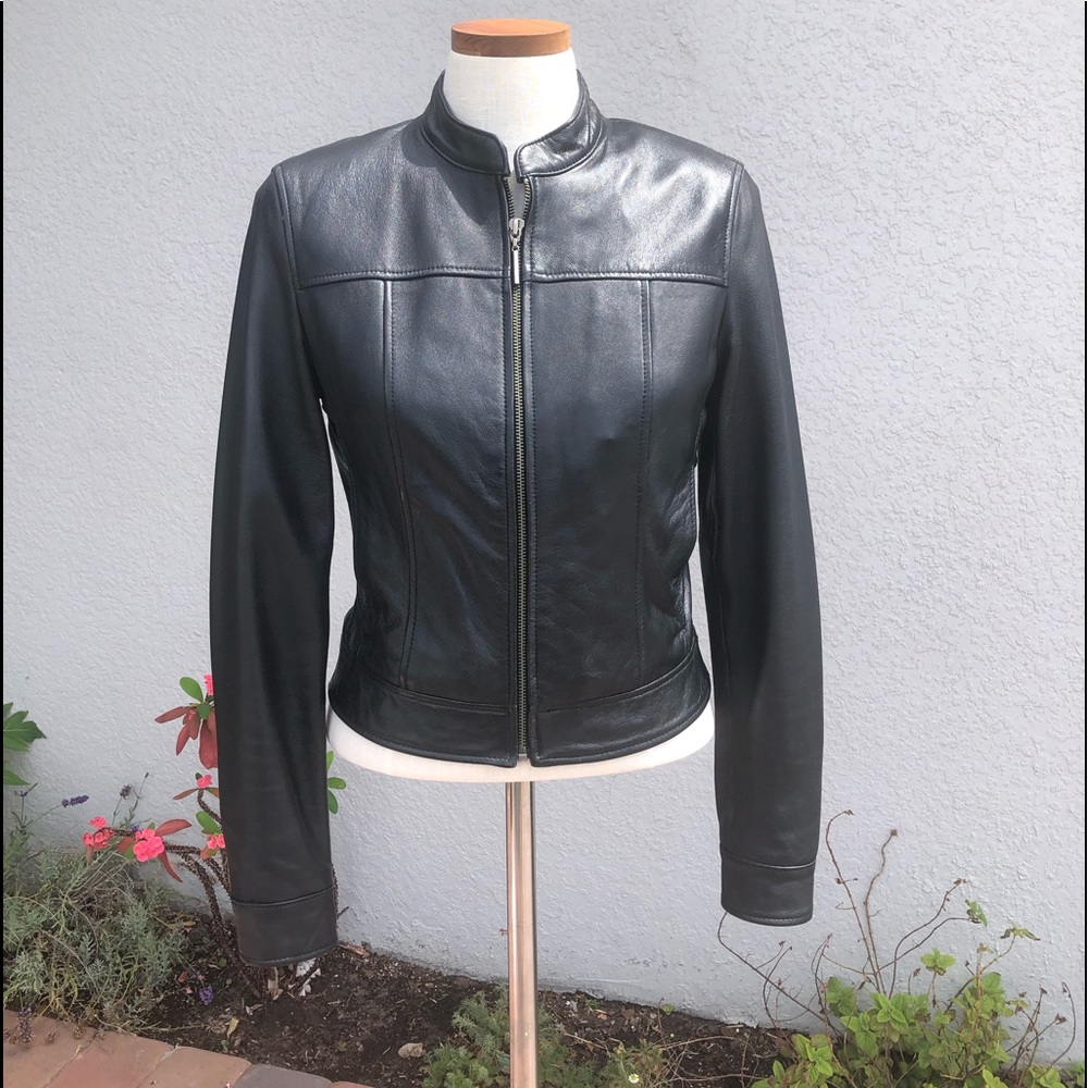Leather jacket